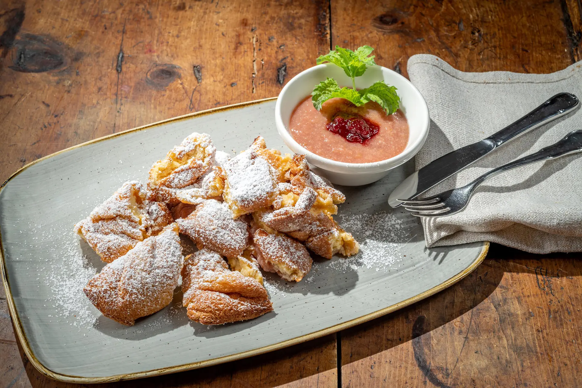 Kaiserschmarrn Restaurant Adler St. Anton im montafon