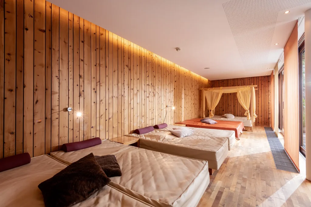 Ruheraum im Wellnessbereich